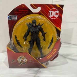 DARK FLASH 4” ACTION FIGURE. FIRST EDITION DC‎ THE FLASH MOVIE